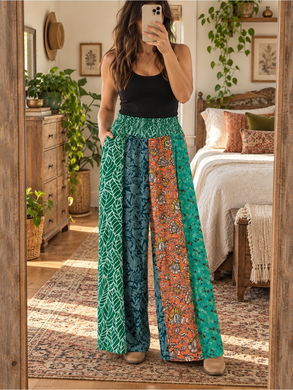 Wide Leg BoHo pants
